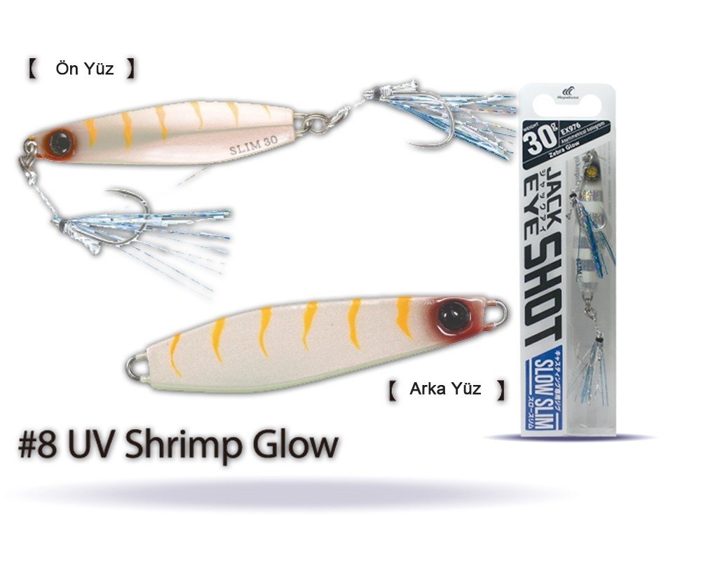 Hayabusa EX 976 Jack Eye Slow Slim 30gr Light Jig Suni Yem 8