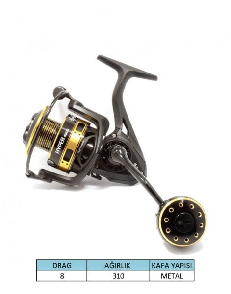 Captain Hyper 4000 Spin Makine 9+1 BB