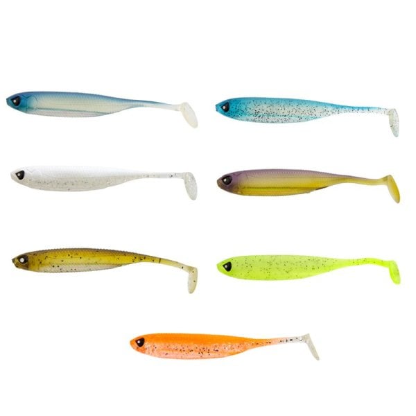 Lucky John Makora 3D Shad Tail 3'' (7.62 cm) 7P Silikon Yem 006