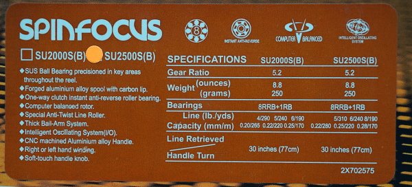 TICA SPINFOCUS SU2500S(B) MAKİNE