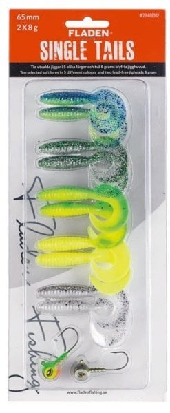 Fladen Jig Kit 10P Kuyruk 6.5 cm 2P Zoka 5 G