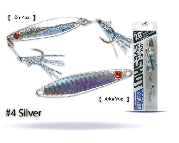 Hayabusa EX 976 Jack Eye Slow Slim 20gr Light Jig Suni Yem 4