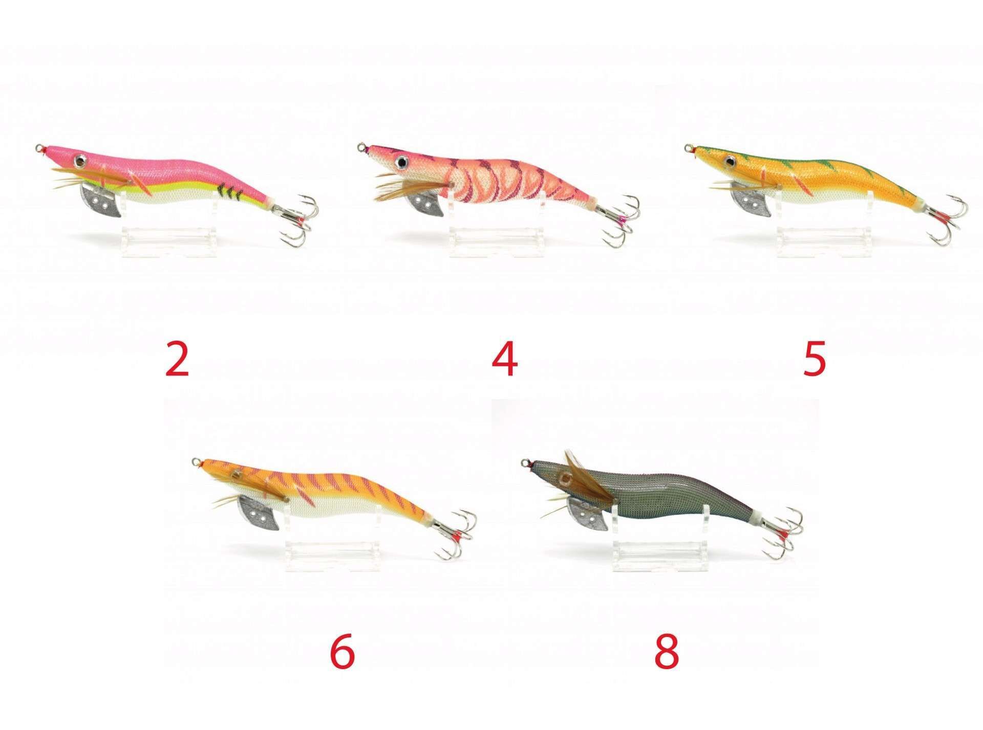 Captain 3025 Kalamar Zokası 12cm Different Squid Size 35