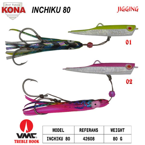 Kona Inchiku Jig 80 gr Jigging 01