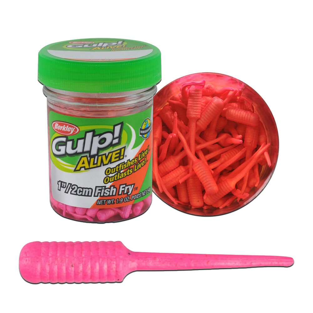 Berkley Gulp Alive Fish Fry Pink - 2CM