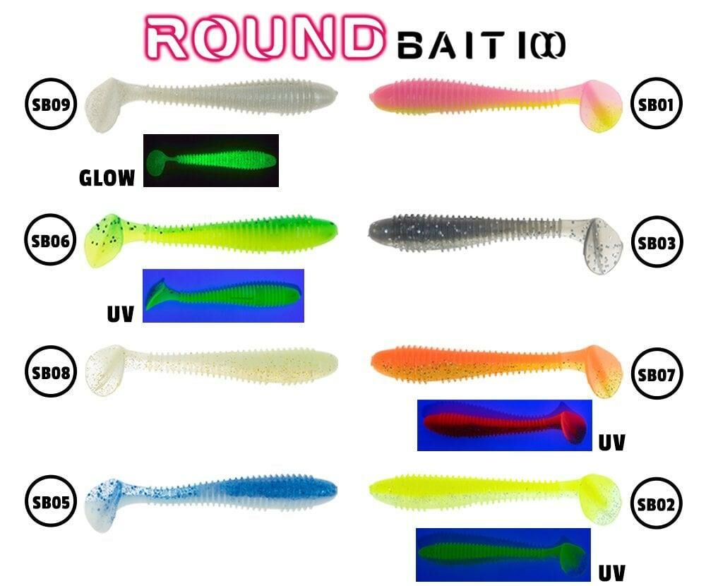 Fujin Round Bait 100mm Silikon Balık SB06