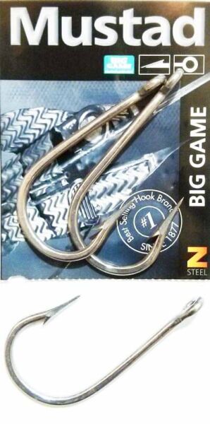 Mustad Olta İğnesi 7691 Z 4 lü NO:7-0 - NIKEL
