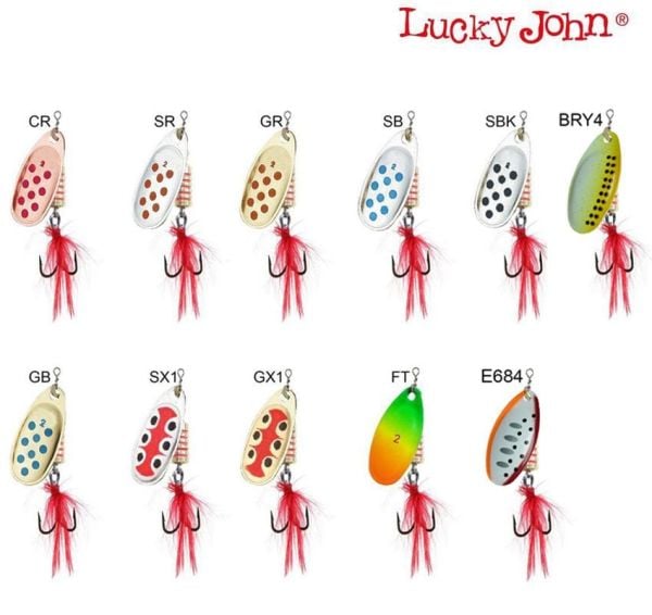 Lucky John Spin X Round Döner Kaşık 5 Gr No:2 E684