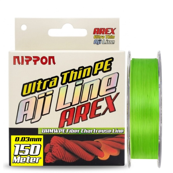 Aji Line Arex 150 Mt. Chartreuse 0,06 MM