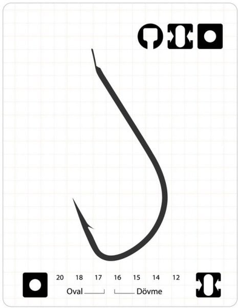 Fudo 1201 Sode Black Nikel İğne 4