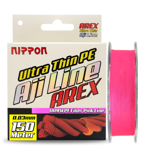 Aji Line Arex 150 Mt. Pink 0,06 MM