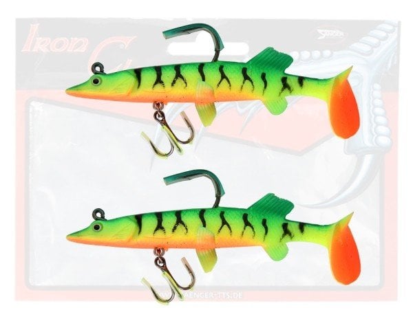 Captain 3584 Kingdom Areo TPA Soft 12cm Turna Silikonu 2'li Suni Balık 3