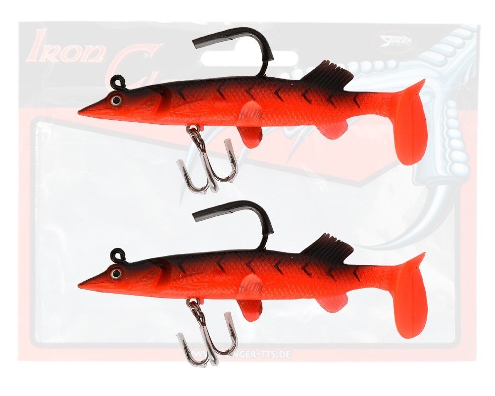 Captain 3584 Kingdom Areo TPA Soft 12cm Turna Silikonu 2'li Suni Balık 4