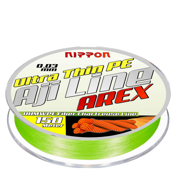 Aji Line Arex 150 Mt. Chartreuse 0,04 MM