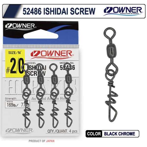 Owner 52486 Shidai Screw Klipsli Fırdöndü 1-0