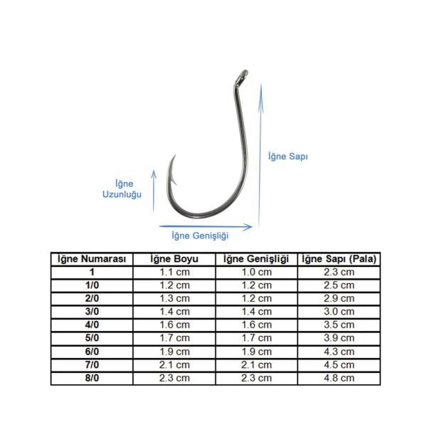 Marlin 8299 HC BN İğne 6