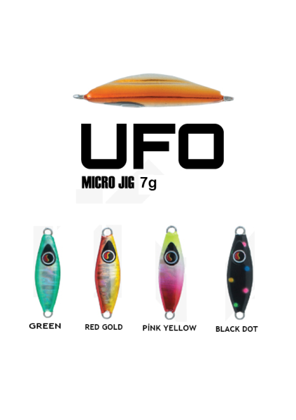 Underground Ufo Micro Jig 7GR Black Dot