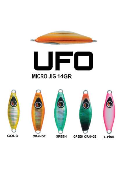Underground Ufo Micro Jig 14GR ORANGE