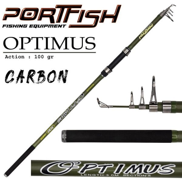 Portfish Optimus 300 cm Olta Kamışı 100 gr