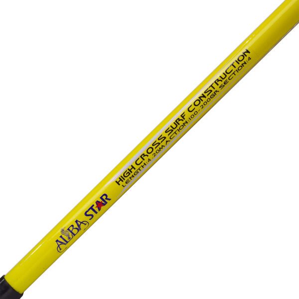 Albastar Elegant 2255 Surf Olta Kamışı sarı - 420CM