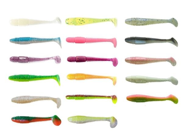 Lucky John Tioga Fat 3.9'' (9.91 cm) 5P Silikon Yem T56