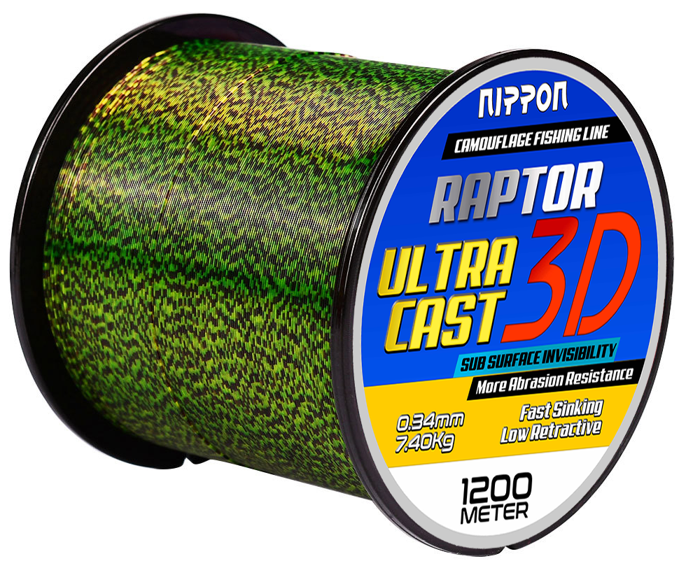 Raptor Ultra Cast 1200 Mt. Beige 0,37 MM