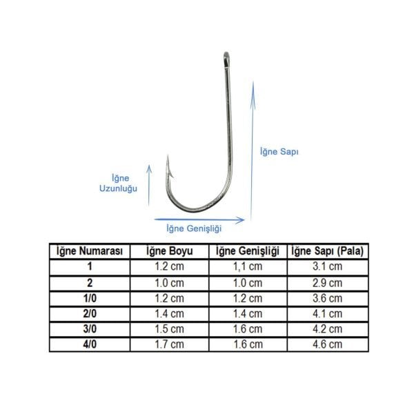 Marlin 9285 Nickel Çapraz İğne 3