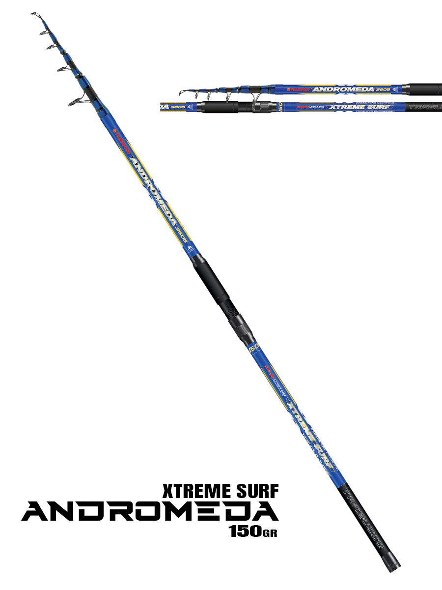 Trabucco Andromeda Xtreme Surf 150gr Teleskopik Olta Kamışı 360cm