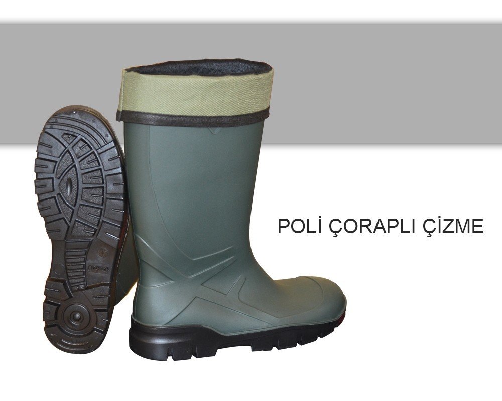 Captain Balıkçı Avcı Tipi Çoraplı Çizme 44