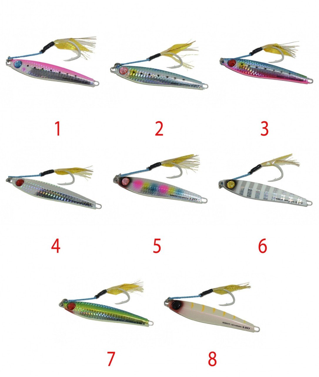 Hayabusa EX 974 Jack Eye Shot Offshore 120gr Jig Suni Yem 1