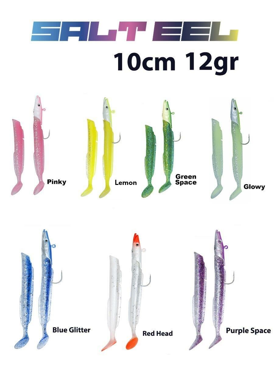 Fujin Salt Eel 10cm 12gr x2 Silikon Yem 