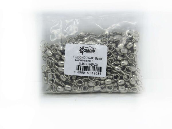 Captain 5200 Fırdöndü 144lü Paket Nikel