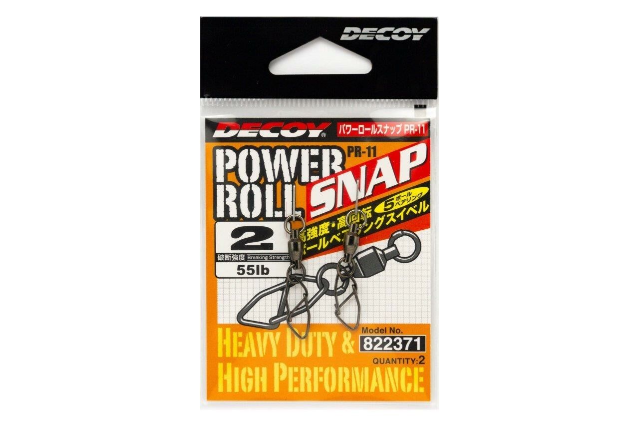 DECOY PR-11 Power Roll Snap Rulmanlı Klips 