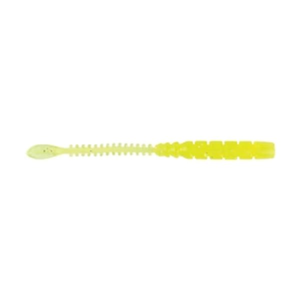 Mustad Aji Beaver Tail Silikon Kurt 007 - WHITE LUMINOUS - 64MM - 12Lİ