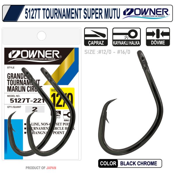 OWNER 5127T TOURNAMENT SUPER MUTU 16-0