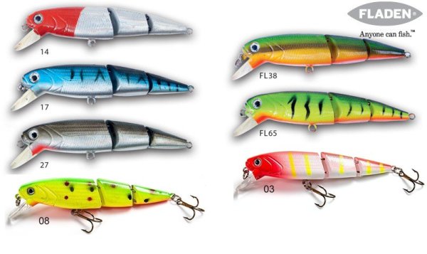 Fladen Eco Double Joint Maket Balık 08