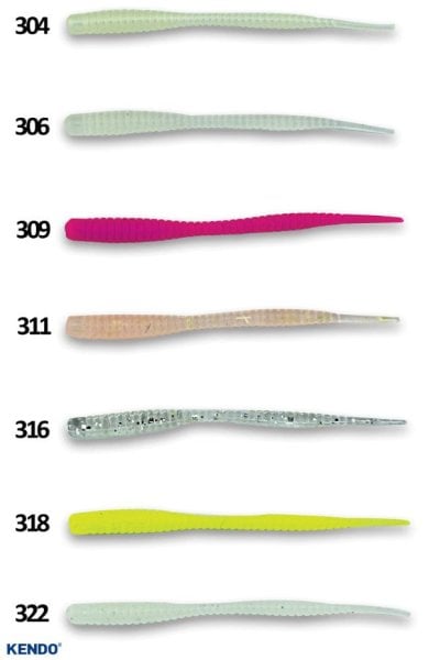 Kendo MebaruAjı Worm 2.0 inch 12 Adet Suni Yem