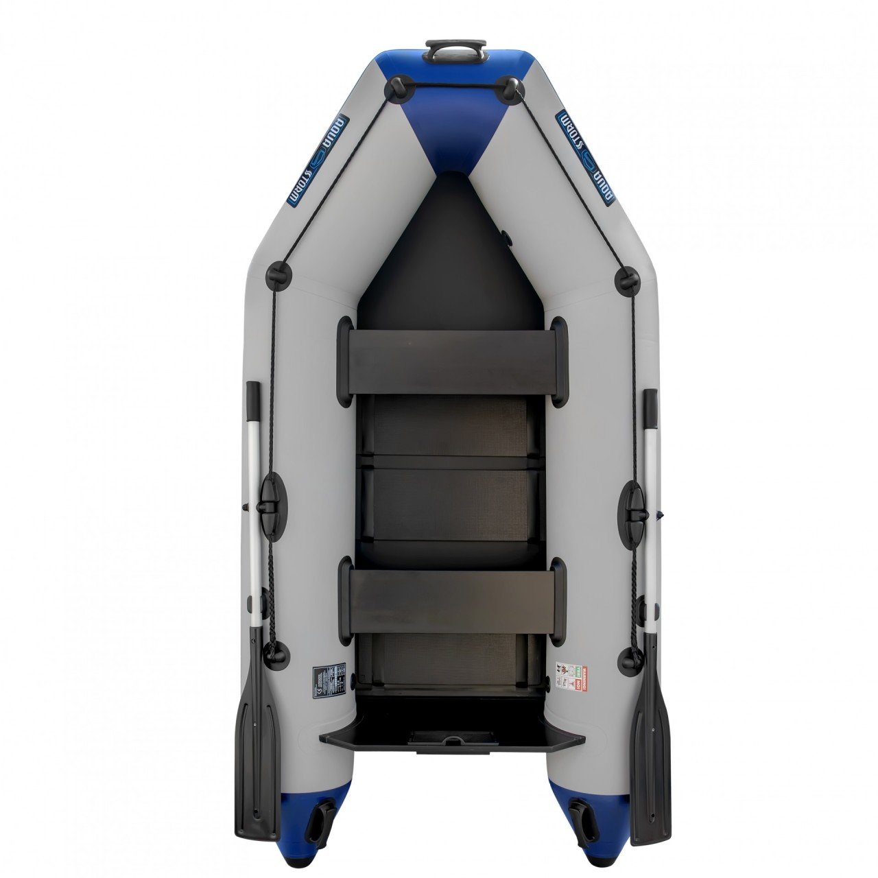 Aqua Storm STM Izgara Taban Motor Takılan Bot Gri-Mavi - 260 cm