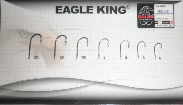 Eagle King 6302BZ Çapraz Kısa Pala Bronz İğne ( CANNELLE 1535Z ) 2