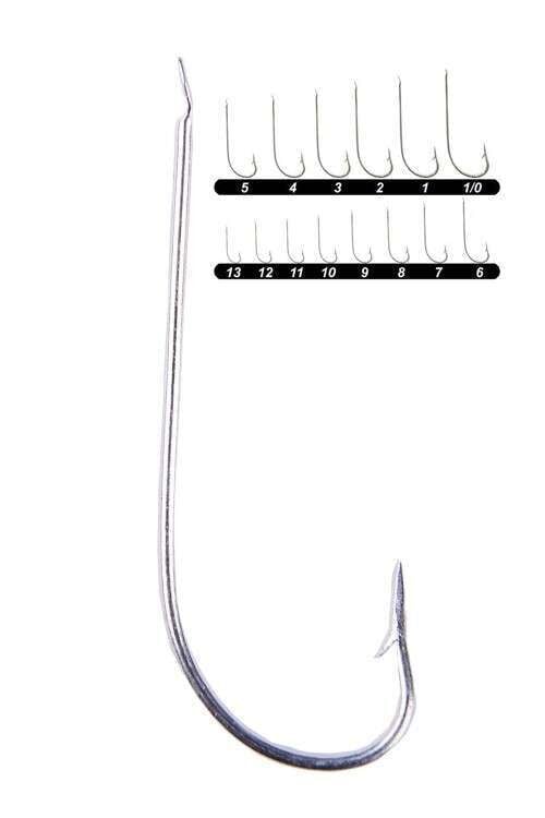 Youvella 1307 Palalı Çapraz Olta İğnesi 100lü Kutu Galvaniz Standart - 7