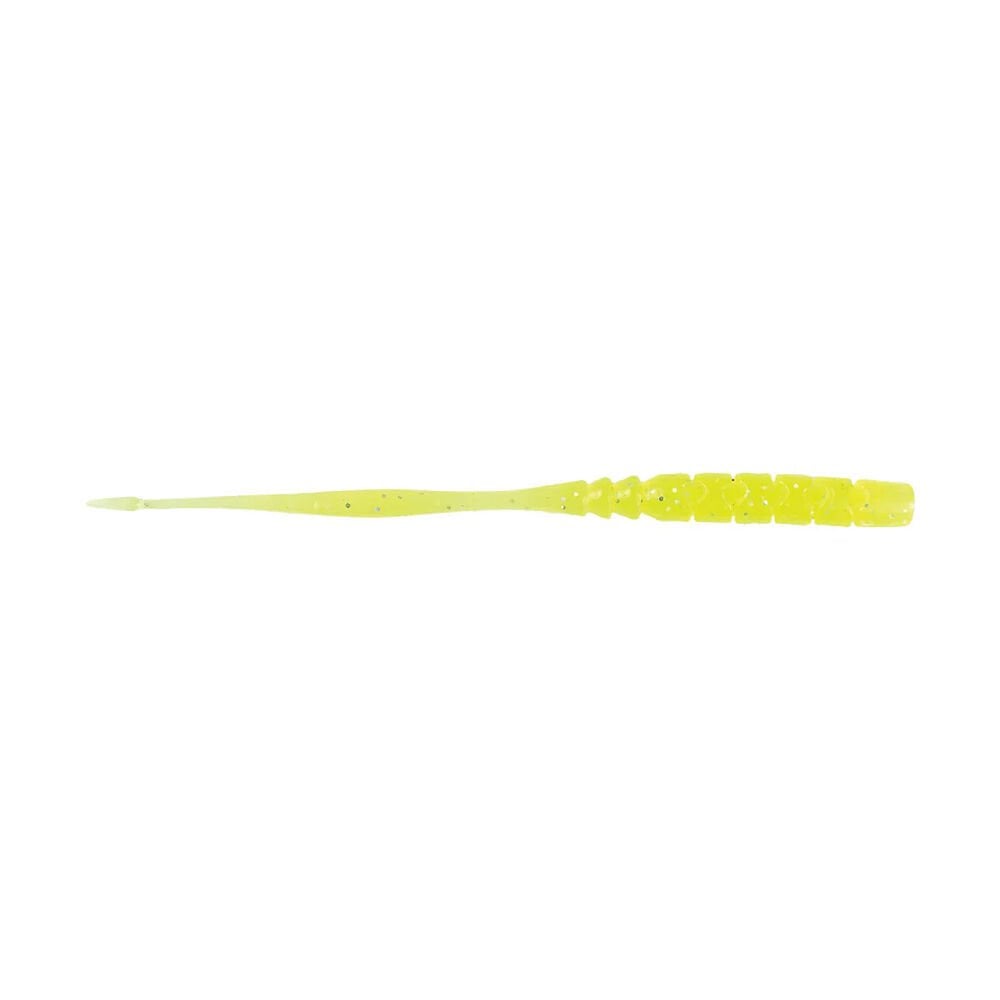 Mustad Aji Straight Tail Silikon Kurt 007 - WHITE LUMINOUS - 76MM - 12Lİ