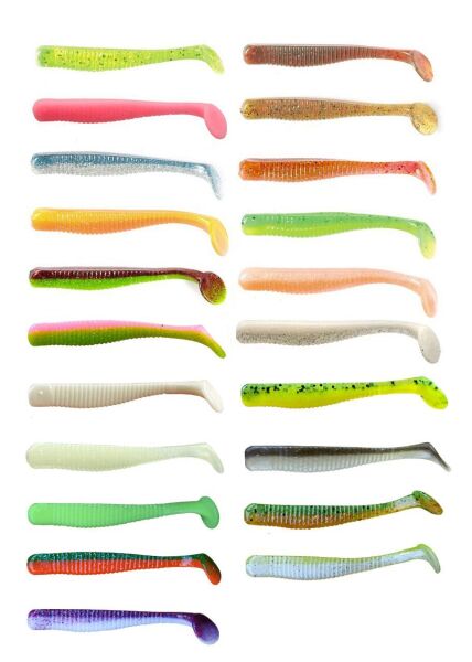 Lucky John Long John 3.1'' (7.87 cm) 8P Silikon Yem T66
