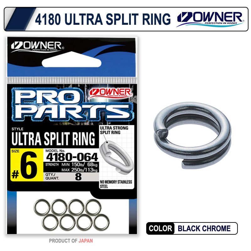 Owner 4180 Split Ring Ultra Wire Jig Halkası 5