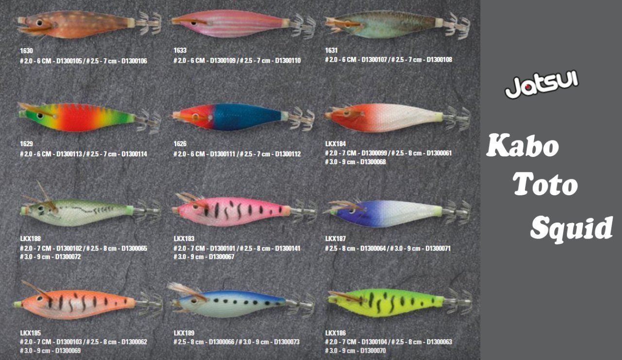 Jatsui Kabo Squid Toto Lkx 2,5 1633