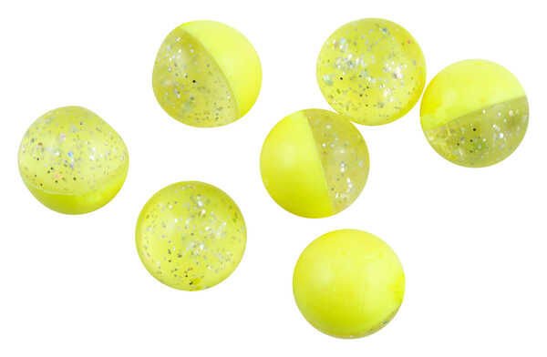 Berkley Powerbait Power Eggs Floating Garlic Sahte Yemi CLEAR SILVER FL.YELLOW