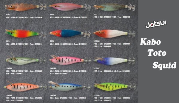 Jatsui Kabo Squid Toto Lkx 2,5 1631
