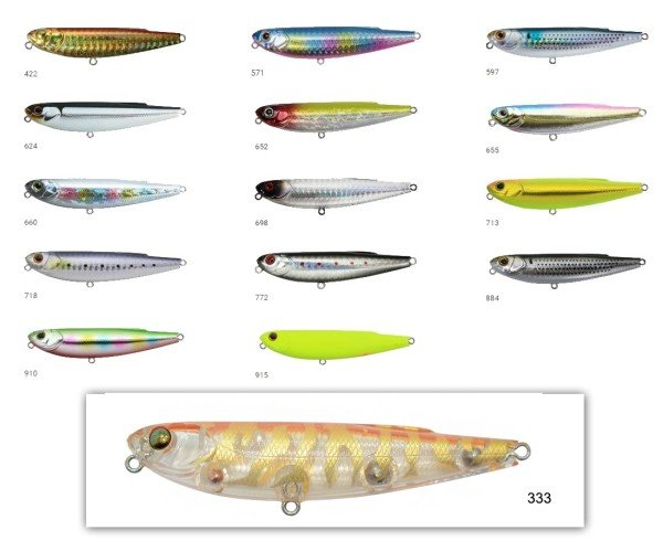 Zipbaits Fakie Dog 90mm WDT Su Üstü 12gr Maket Balık 333