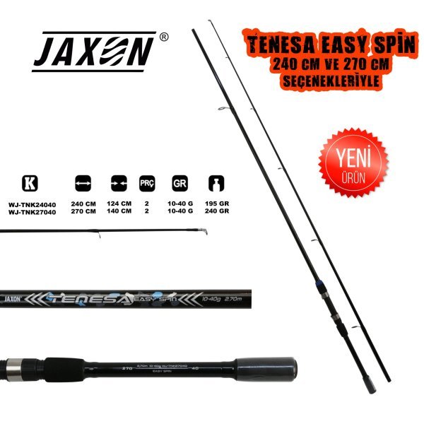 Jaxon Tenesa Easy Spin Kamışı 270 cm