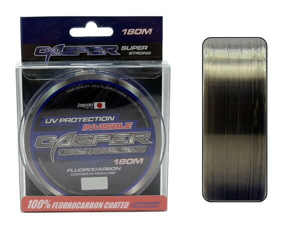 Captain Casper İnvisible %100 FC COATED Misina 180mt 0.33 mm