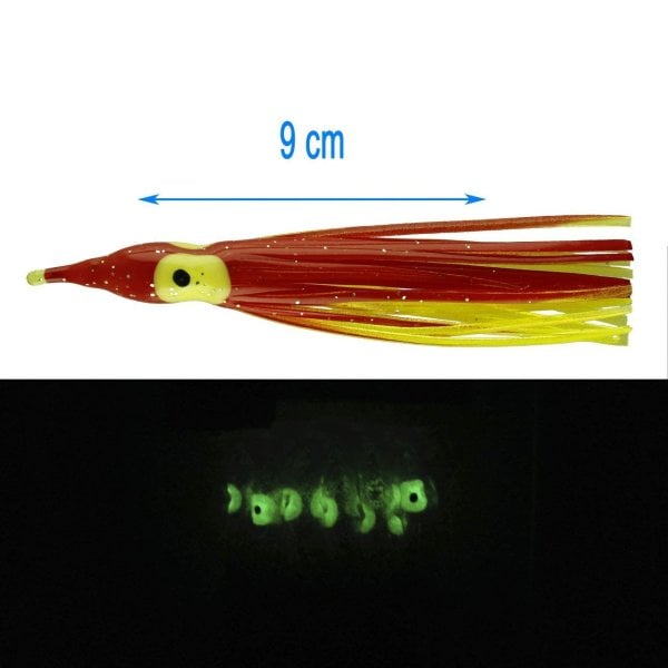 Eurofish Ahtapot Silikon 9 Cm 5li 0037